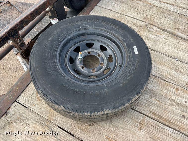 image for item ET1973 1993 Fannin Fabrication Company equipment trailer