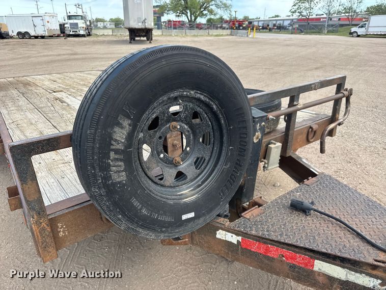 image for item ET1973 1993 Fannin Fabrication Company equipment trailer