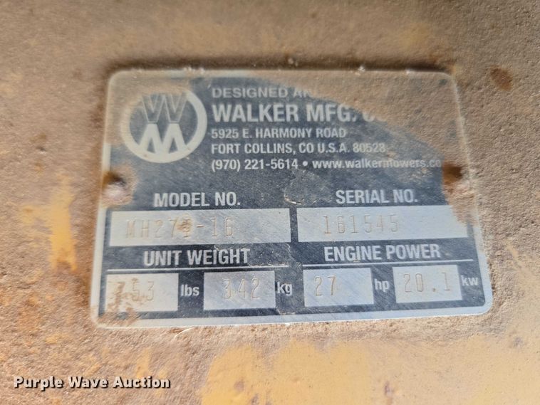 image for item ET5041 (3) Walker ZTR mowers