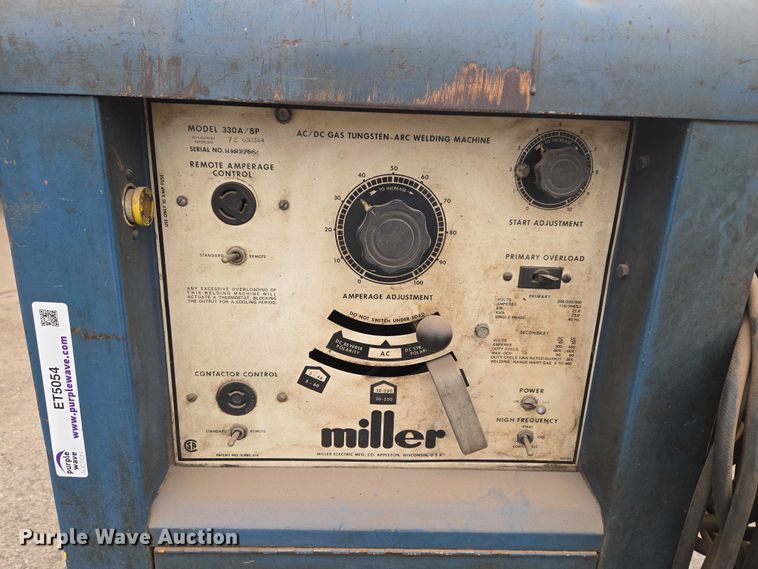 image for item ET5054 Miller 330A/BP welder