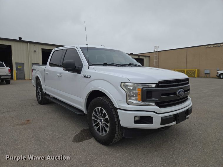 image for item ET5055 2018 Ford F150 Crew Cab pickup truck