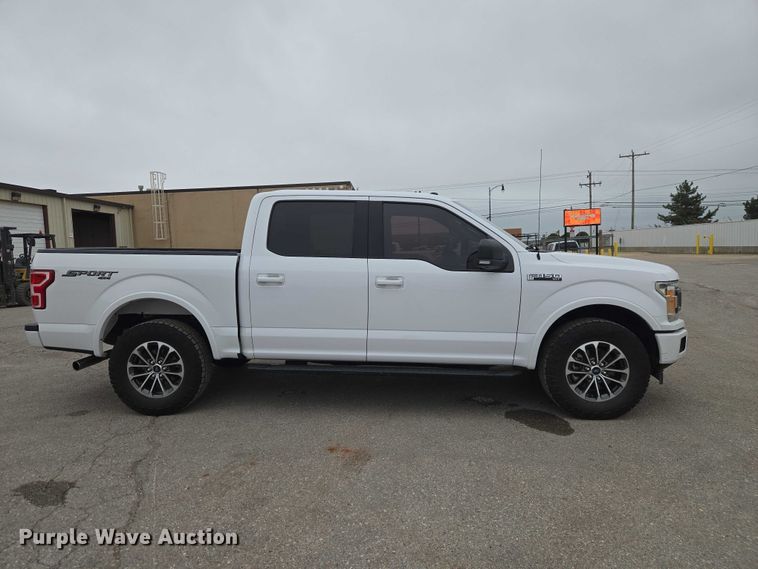 image for item ET5055 2018 Ford F150 Crew Cab pickup truck