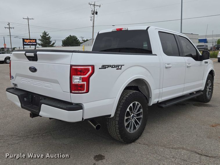 image for item ET5055 2018 Ford F150 Crew Cab pickup truck