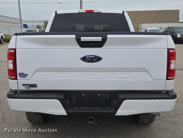 image for item ET5055 2018 Ford F150 Crew Cab pickup truck