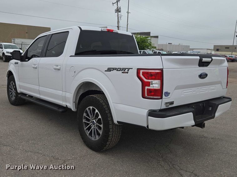 image for item ET5055 2018 Ford F150 Crew Cab pickup truck
