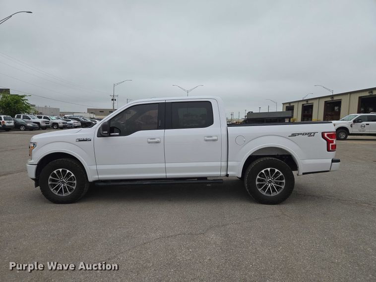 image for item ET5055 2018 Ford F150 Crew Cab pickup truck