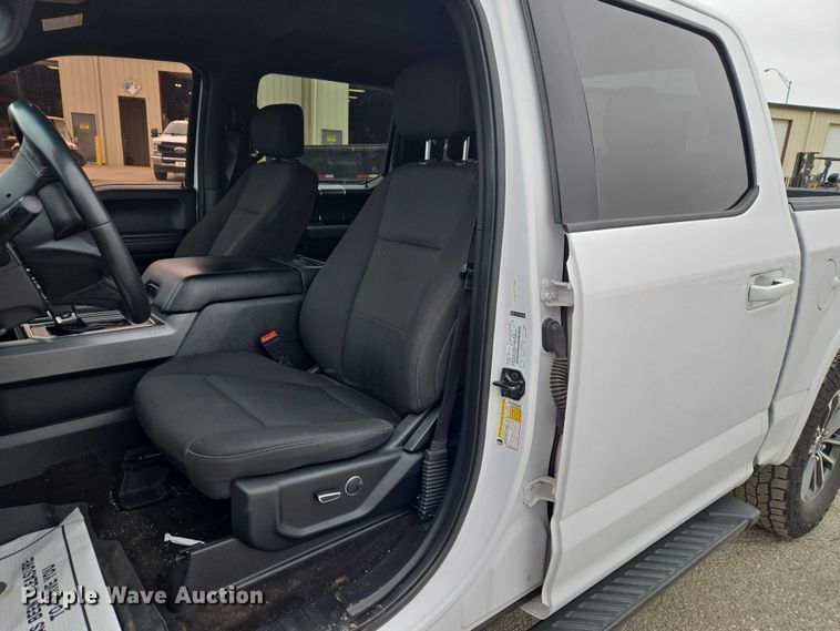 image for item ET5055 2018 Ford F150 Crew Cab pickup truck