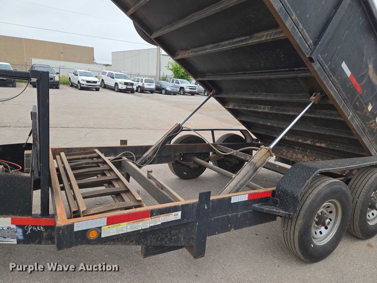 image for item ET5056 2017 Texas Pride dump trailer