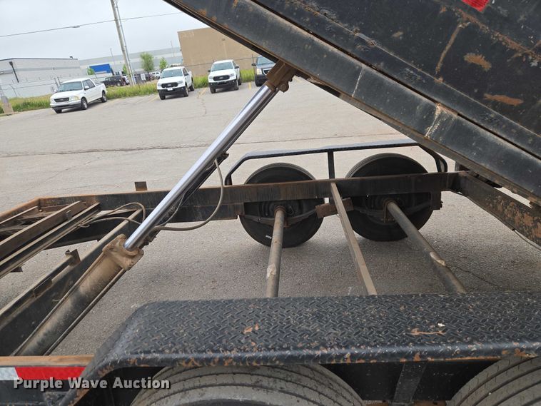 image for item ET5056 2017 Texas Pride dump trailer