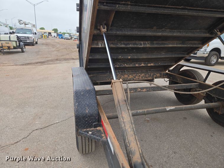 image for item ET5056 2017 Texas Pride dump trailer