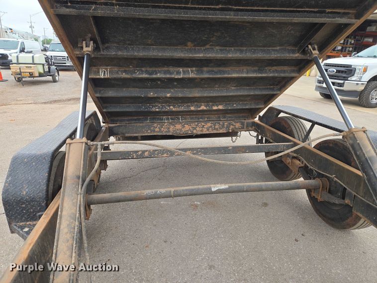 image for item ET5056 2017 Texas Pride dump trailer