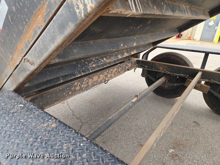 image for item ET5056 2017 Texas Pride dump trailer