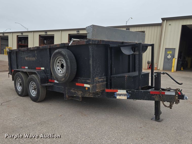 image for item ET5056 2017 Texas Pride dump trailer