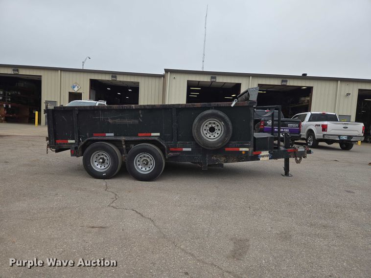 image for item ET5056 2017 Texas Pride dump trailer