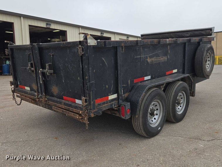 image for item ET5056 2017 Texas Pride dump trailer