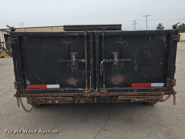 image for item ET5056 2017 Texas Pride dump trailer