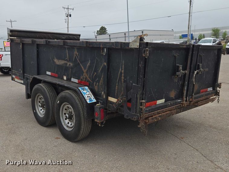 image for item ET5056 2017 Texas Pride dump trailer