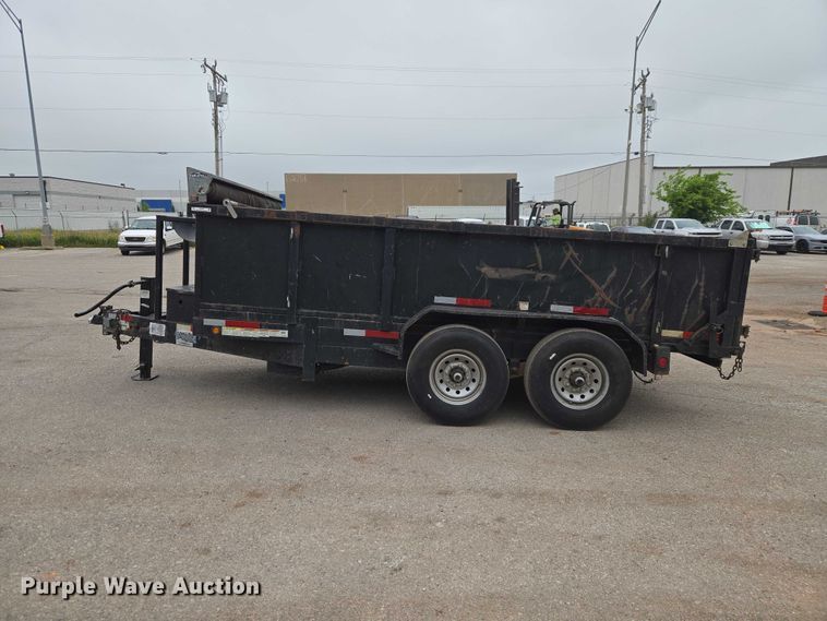 image for item ET5056 2017 Texas Pride dump trailer