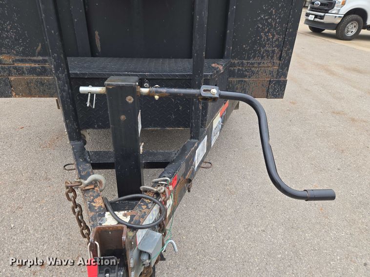 image for item ET5056 2017 Texas Pride dump trailer