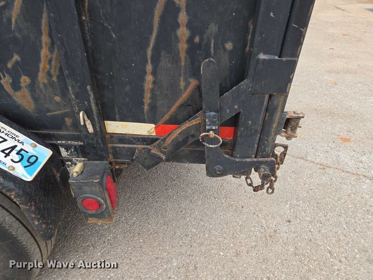 image for item ET5056 2017 Texas Pride dump trailer