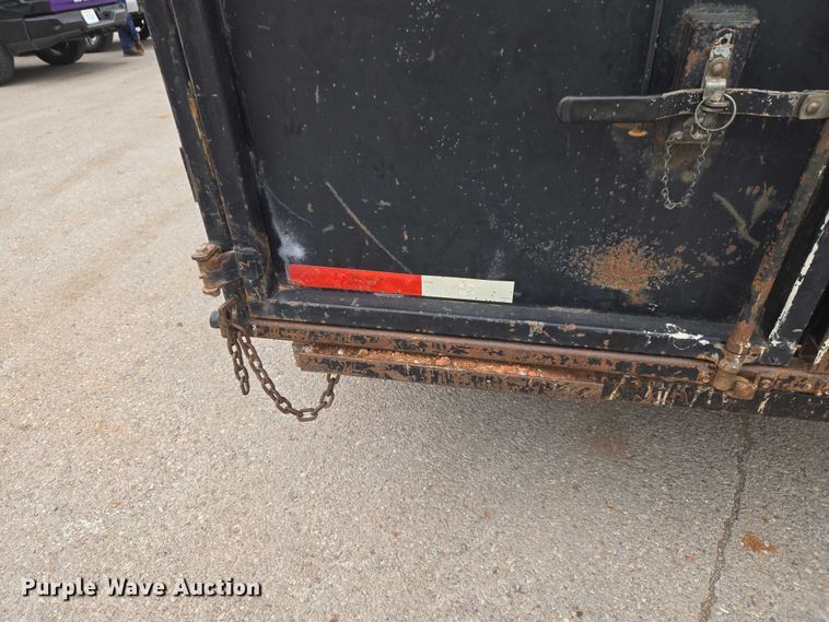 image for item ET5056 2017 Texas Pride dump trailer