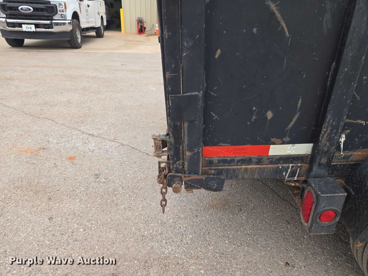 image for item ET5056 2017 Texas Pride dump trailer