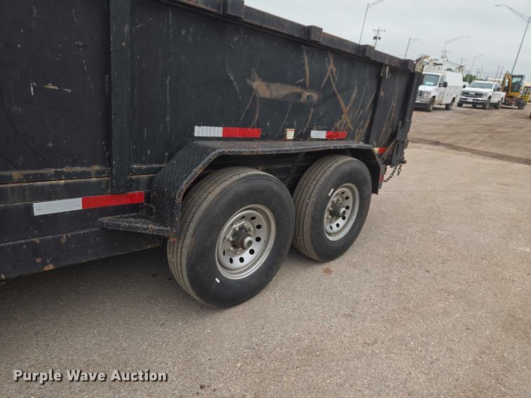 image for item ET5056 2017 Texas Pride dump trailer