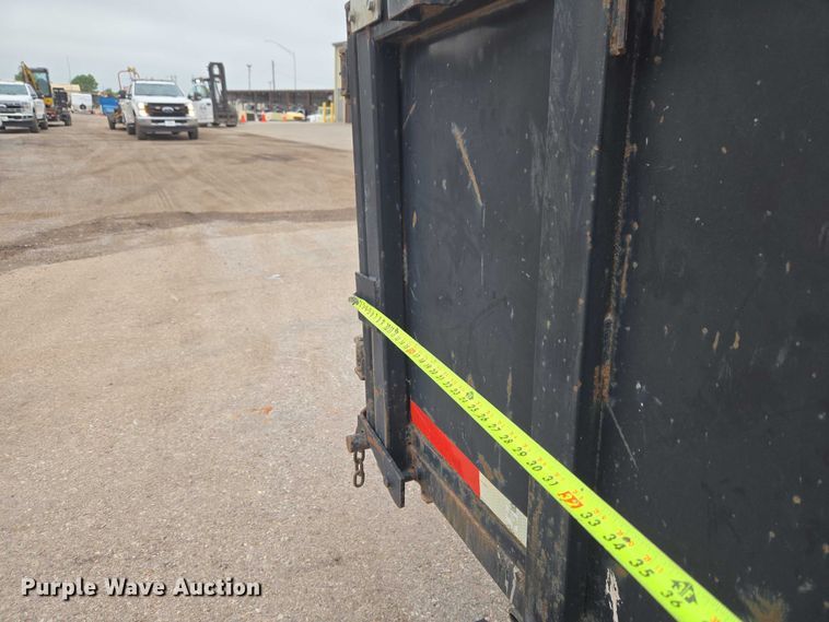 image for item ET5056 2017 Texas Pride dump trailer