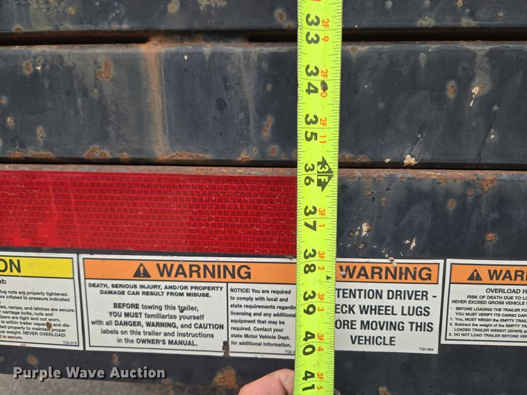 image for item ET5056 2017 Texas Pride dump trailer