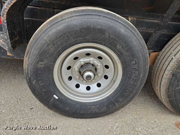 image for item ET5056 2017 Texas Pride dump trailer