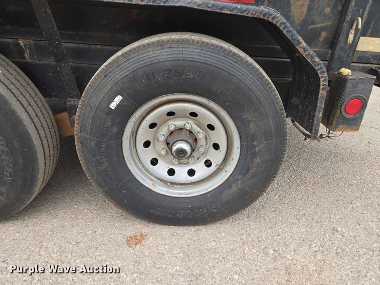 image for item ET5056 2017 Texas Pride dump trailer