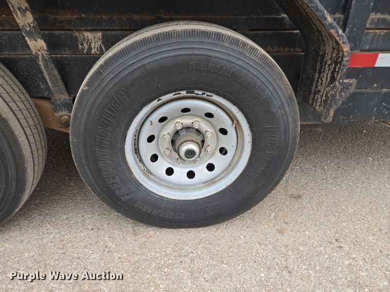 image for item ET5056 2017 Texas Pride dump trailer