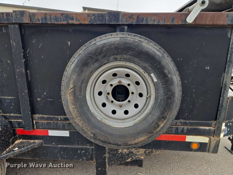 image for item ET5056 2017 Texas Pride dump trailer