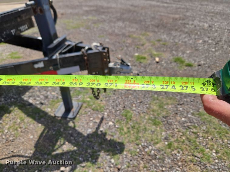 image for item ET5066 2010 Snake River utility trailer