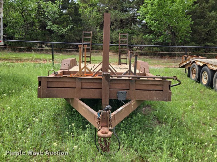 image for item ET5203 Shop built equipment trailer