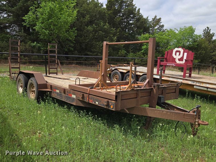 image for item ET5203 Shop built equipment trailer