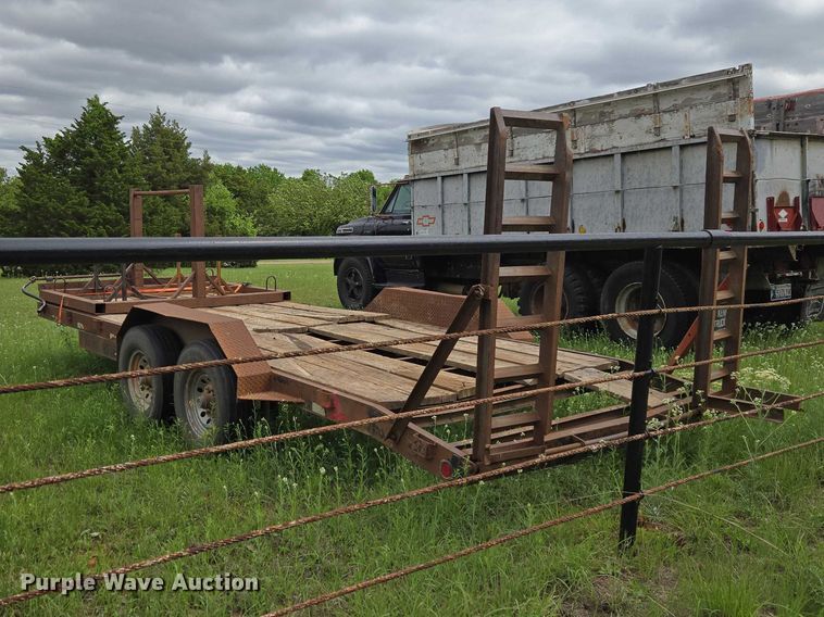 image for item ET5203 Shop built equipment trailer