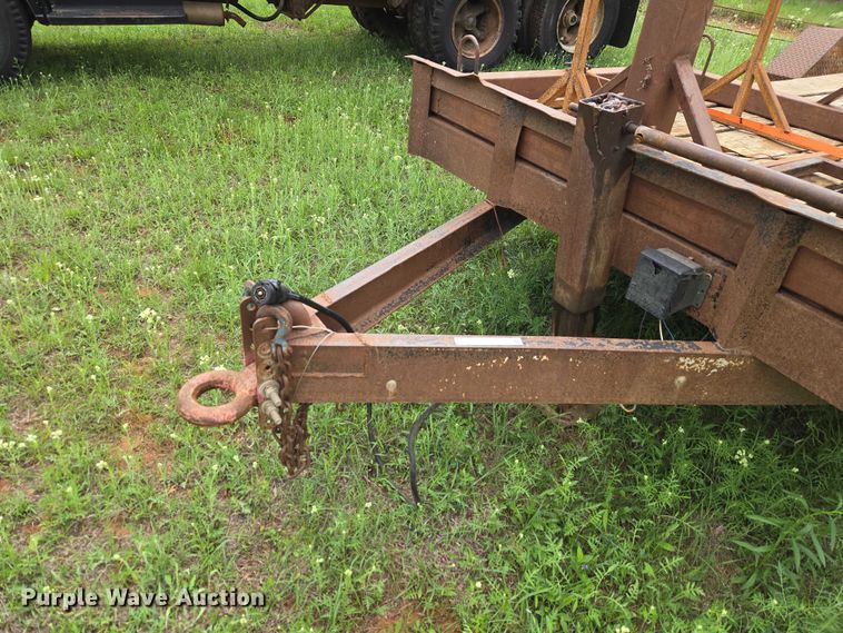image for item ET5203 Shop built equipment trailer
