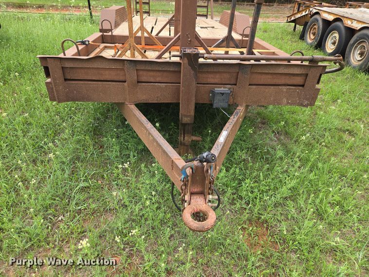 image for item ET5203 Shop built equipment trailer
