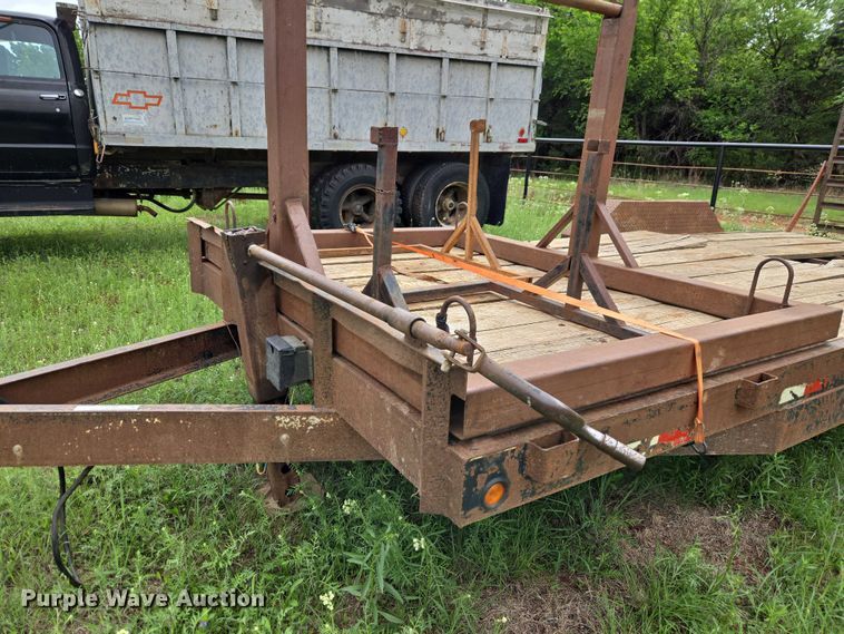 image for item ET5203 Shop built equipment trailer