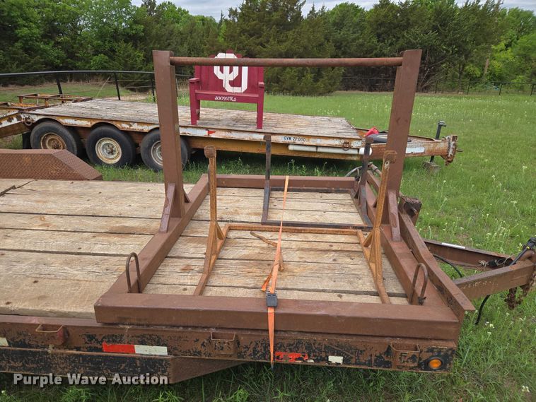 image for item ET5203 Shop built equipment trailer