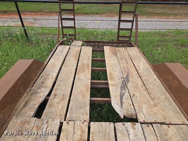 image for item ET5203 Shop built equipment trailer
