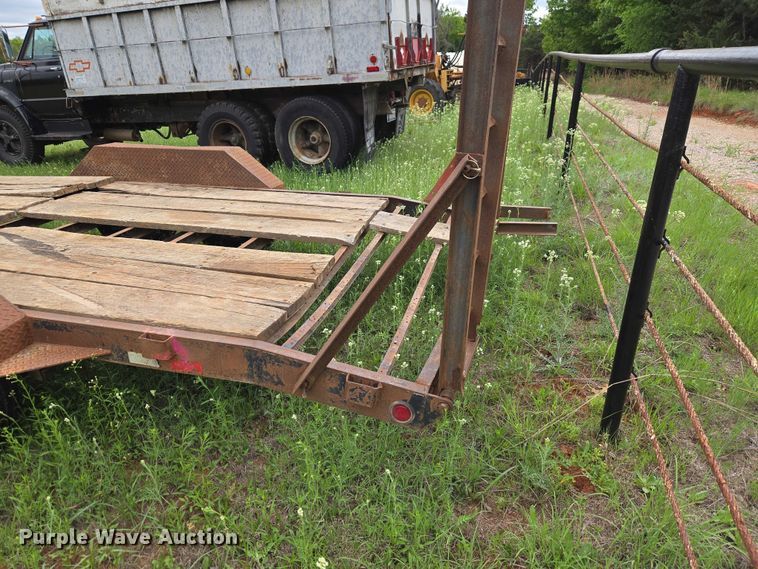 image for item ET5203 Shop built equipment trailer