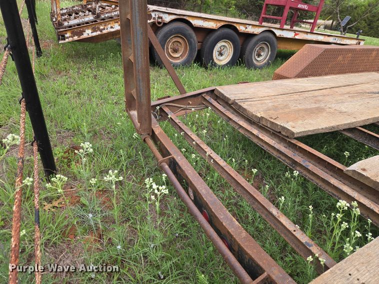 image for item ET5203 Shop built equipment trailer