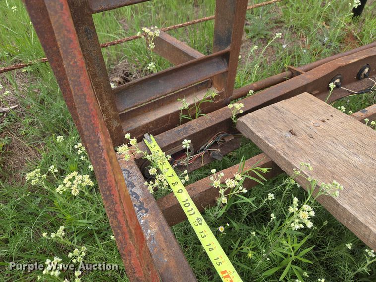image for item ET5203 Shop built equipment trailer