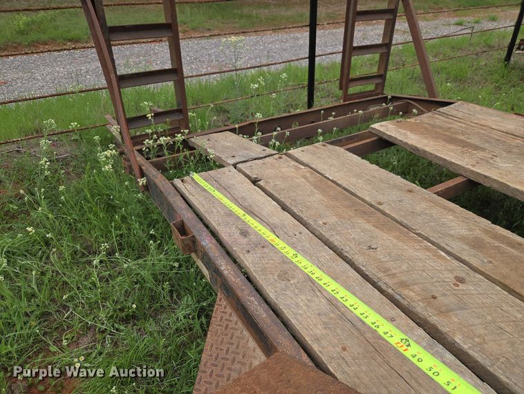 image for item ET5203 Shop built equipment trailer