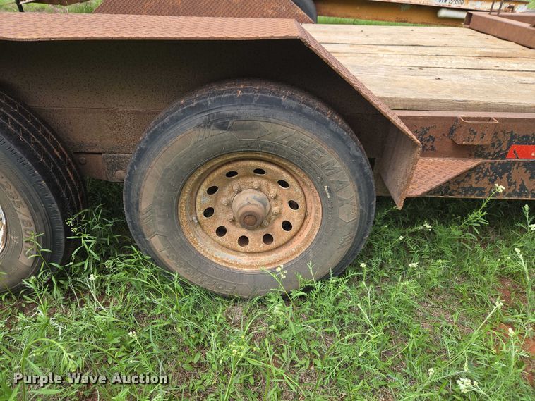 image for item ET5203 Shop built equipment trailer