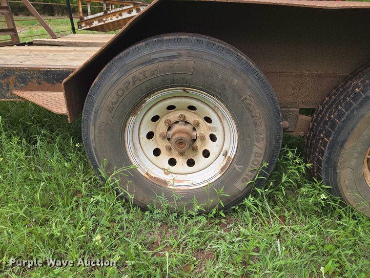 image for item ET5203 Shop built equipment trailer