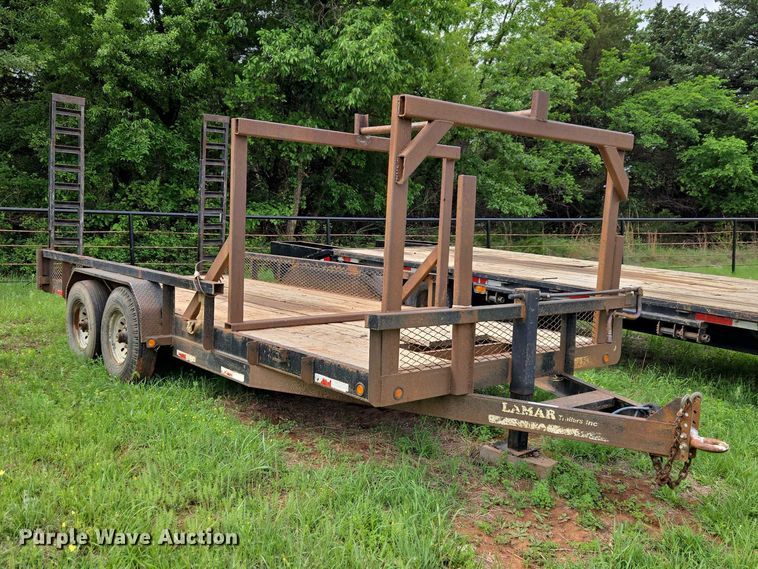 image for item ET5209 2008 Lamar equipment trailer