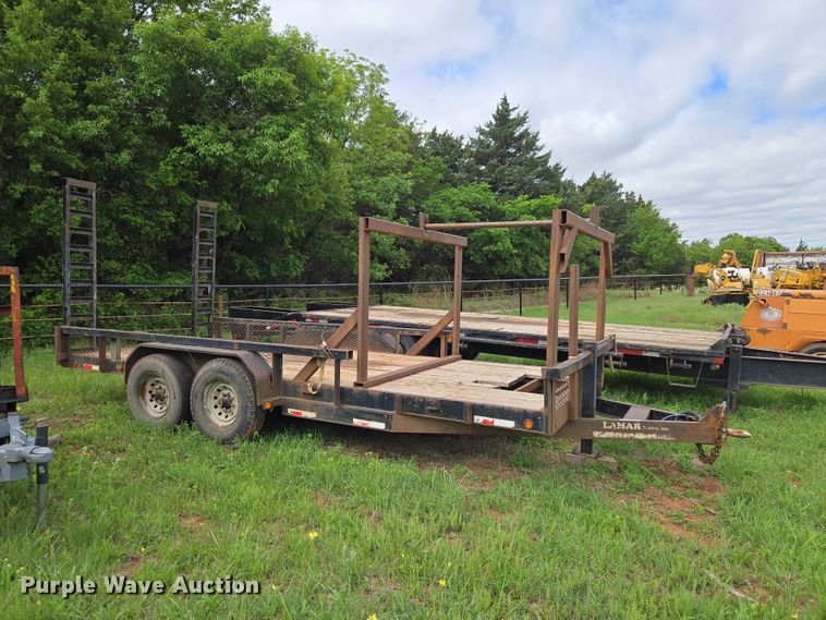 image for item ET5209 2008 Lamar equipment trailer